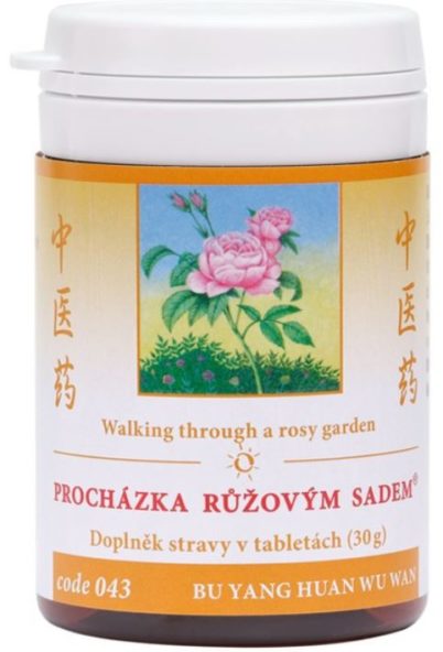 Walking through a rosy garden (code 043)